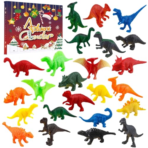Adventskalender 2024 Kinder Dinosaurier 24PCS Spielzeug Weihnachts-Countdown-Kalender, weiche Kunststoff-handgefertigte Box Weihnachtsfeier für Kinderparty, 2024 Adventskalender 2024 Kinder Dinosaurier 24PCS Spielzeug Weihnachts-Countdown-Kalender, weiche Kunststoff-handgefertigte Box Weihnachtsfeier für Kinderparty, 2024 von Cunlvyyds