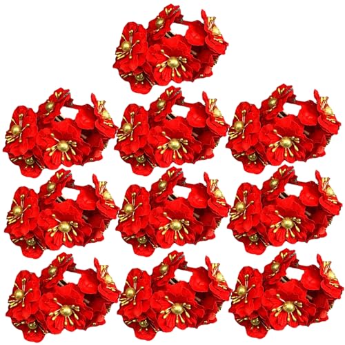 Poinsettia künstliche Blumen 60pcs rote Seiden -Weihnachtsdekorationen Weihnachtsdekorationen Weihnachten künstliche Blumen mit kurzen Stielen für Weihnachten DIY -Baumkränze Girlande, Dekorationen Poinsettia künstliche Blumen 60pcs rote Seiden -Weihnachtsdekorationen Weihnachtsdekorationen Weihnachten künstliche Blumen mit kurzen Stielen für Weihnachten DIY -Baumkränze Girlande, Dekorationen von Cunlvyyds