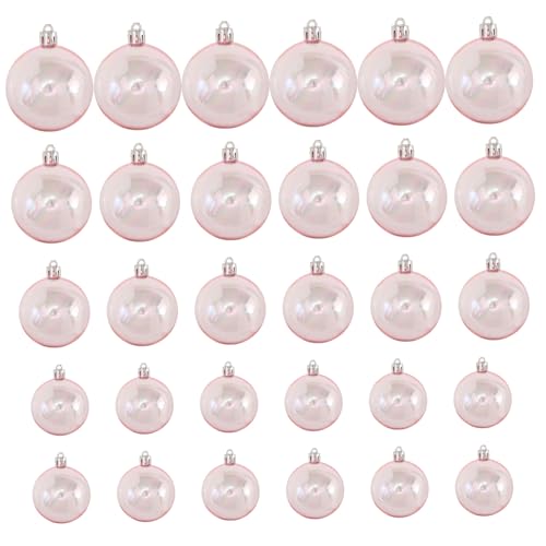 Schillernde Ornamente Bälle 30pcs klare schillernde Weihnachtsbällchen 4 Verschiedene Größen hängen füllbare Ornamente für Weihnachten Tree Holiday Party Decor Style1, Weihnachten Schillernde Ornamente Bälle 30pcs klare schillernde Weihnachtsbällchen 4 Verschiedene Größen hängen füllbare Ornamente für Weihnachten Tree Holiday Party Decor Style1, Weihnachten von Cunlvyyds