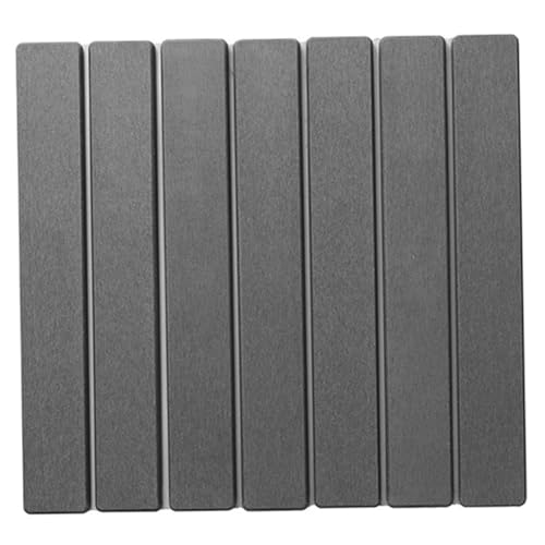 Steintrocknungsmatte Küche, 16x12 faltbar superabsorbierende Trocknungsmatte, nicht rutsches Schnellkissen für Küchentheke, grau, für die Theke von Cunlvyyds
