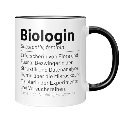 CupHaven® Biologe Tasse Wörterbuch Biologin Biologie Biologiestudent Kaffeetasse Kaffeebecher Becher Geschenk Geschenkidee von CupHaven