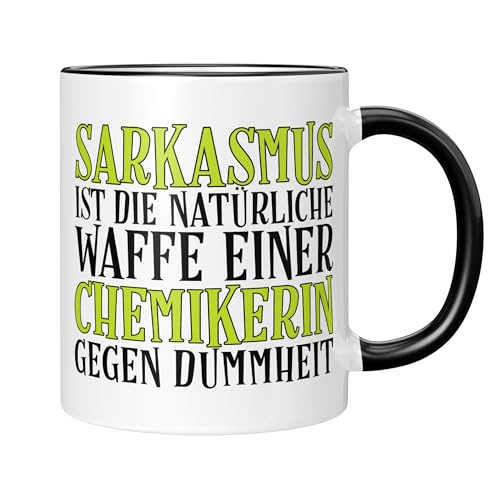 CupHaven® Chemiker Tasse Sarkasmus einer Chemikerin Chemie Promotion Doktortitel Kaffeetasse Kaffeebecher Becher Geschenk Geschenkidee von CupHaven