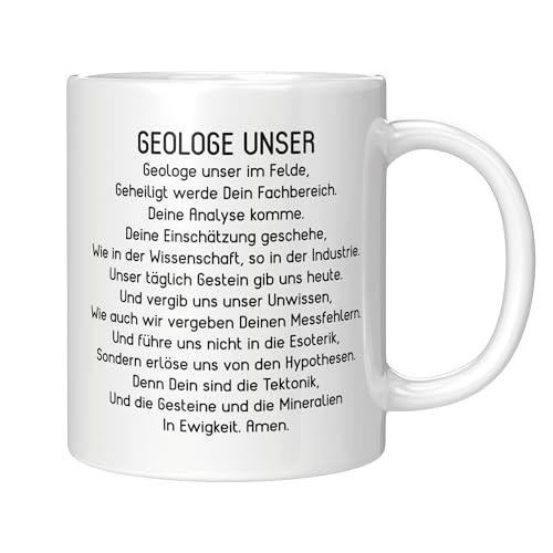CupHaven® Geologie Tasse Geologe Unser Gebet Geologin Kaffeetasse Kaffeebecher Becher Geschenk Geschenkidee von CupHaven