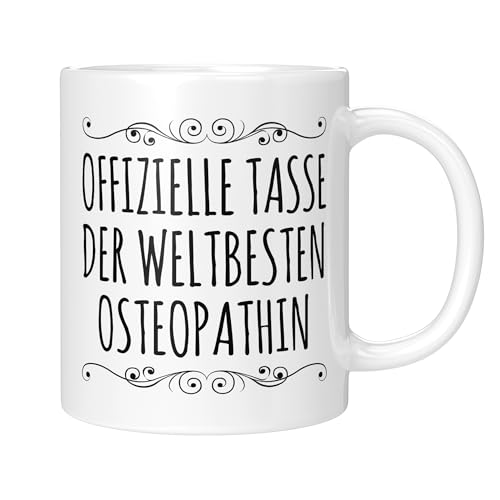 CupHaven® Osteopathie Tasse Weltbeste Osteopathin Osteopath Kaffeetasse Kaffeebecher Becher Geschenk Geschenkidee von CupHaven