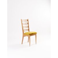 Geliebter Stuhl. Altgold | Polsterstuhl Vintage Stuhl Loungesessel Retro Restauriert Moderne Altgoldene von CupOfTeaSI