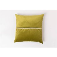 Samt Touch Kissen. Chartreuse | Kissen Werfen Kissen-Fall Dekorative Akzent von CupOfTeaSI