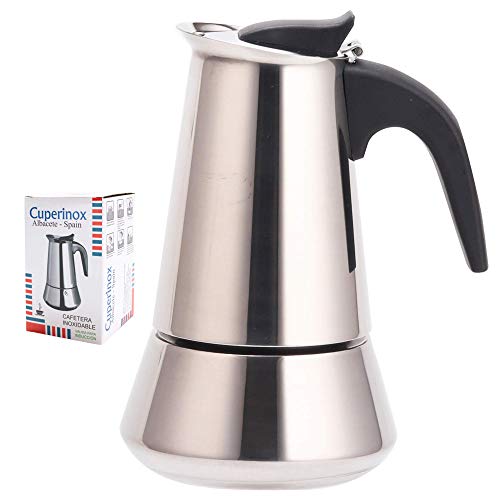 Cuperinox - Espressokocher - Edelstahl - 6 Tassen - Silber von CUPERINOX