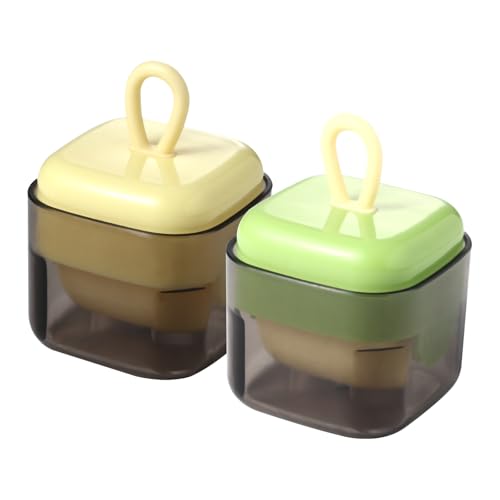 Cupimatch 2 Stück Fusselrolle Wiederverwendbar: Mini Waschbarer Haarentferner mit Staubschutzkappe Tierhaarentferner Kleidung Lint Roller für Kleidung Sofa Teppich, Grün/Gelb Cupimatch 2 Stück Fusselrolle Wiederverwendbar: Mini Waschbarer Haarentferner mit Staubschutzkappe Tierhaarentferner Kleidung Lint Roller für Kleidung Sofa Teppich, Grün/Gelb von Cupimatch