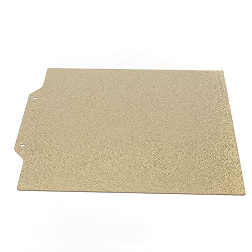 Cuque 3D-Drucker-Bauplatte, Einfach zu Entfernende Flexible PEI-Stahlplatte 6,5 Zoll 6,5 Zoll Gold Zur Reparatur (Goldene Stahlplatte) von Cuque