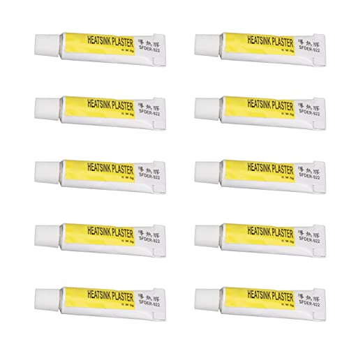 Cuque Kühlkörperpflaster, 5 G Nettogewicht Wärmeleitkleber Wärmeleitfähigkeit für Grafikkarte für Chipsatz Cuque Kühlkörperpflaster, 5 G Nettogewicht Wärmeleitkleber Wärmeleitfähigkeit für Grafikkarte für Chipsatz von Cuque
