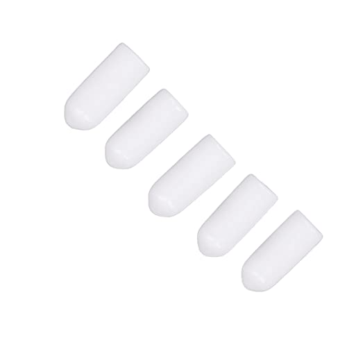 Schraubkappen, 100 Weiße Anti-Aging-Flammschutzkappen (4,5 mm) von Cuque