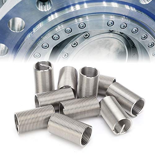 Gewindereduziermutter, Drahtbefestigung M16x1,5 10 Stück Gewindeeinsätze Langlebig für Industriebedarf(3D) von Cuque