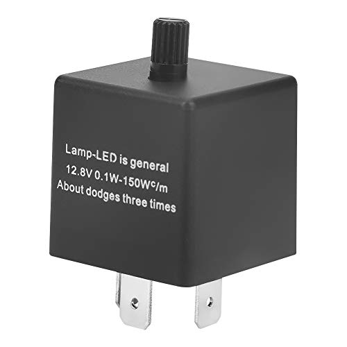 LED Blitz-Relais, stabiles 3-Pin Blitz-Relais, 60-120 mal pro Minute für normale LED-Blinker LED Blitz-Relais, stabiles 3-Pin Blitz-Relais, 60-120 mal pro Minute für normale LED-Blinker von Cuque