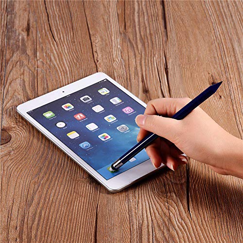 Touch Pen, Kapazitiver Ersatzstift mit Hoher Empfindlichkeit, Weich Genug, Stylus Touch Pen Zum Einfachen Zeichnen für die Meisten Tablets mit Kapazitivem Bildschirm für Smartphones (Dunkelblau) von Cuque