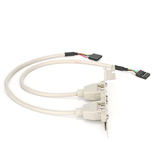 Verrückter Frontplattenerweiterung, Frontplattenadapterhalterung Panelkabeladapter mit Slotblech für Computer von Cuque
