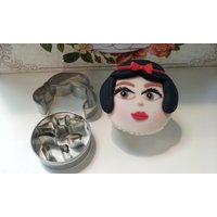 Prinzessin Cutter, Cutter Cupcake, Schneewittchen Gesicht Cinderella, Cookie-Cutter von CuquiDesigns