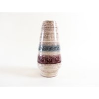 Vintage Strehla Vase Tulpen-Keramik Der Ddr, 1970Er Jahre Keramik von CurialVintage