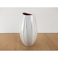 Mid Century Marzi Und Remy Vase Westdeutsche Keramik Mit Vergoldung von CurialVintage