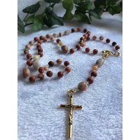 Roter Malachit Jaspis Rosenkranz N-131 Roter Malachit Jaspis Rosenkranz N-131 von CurlingIvy