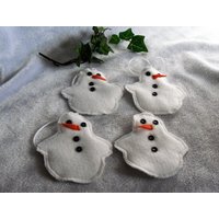 Schneemann Ornamente O-054 von CurlingIvy