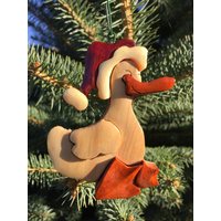 Ente Intarsia Ornament Ente Intarsia Ornament von CurlyWoodDesign2