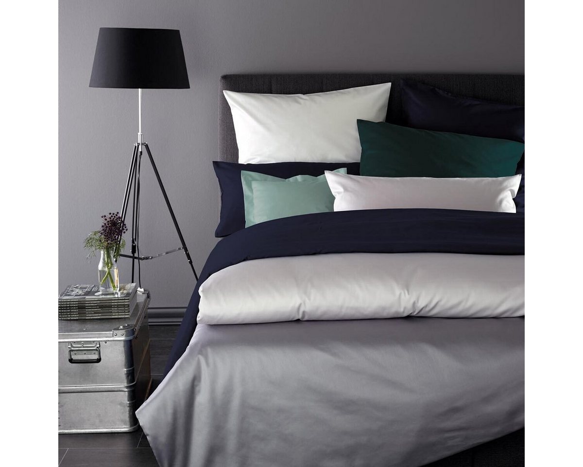 Curt Bauer Bettwäsche Uni, Mako Satin, 2 teilig von Curt Bauer