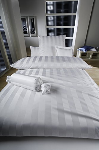 Curt Bauer Damast Bettwäsche Como weiß Kissenbezug einzeln 40x80 cm Curt Bauer Damast Bettwäsche Como weiß Kissenbezug einzeln 40x80 cm von Curt Bauer