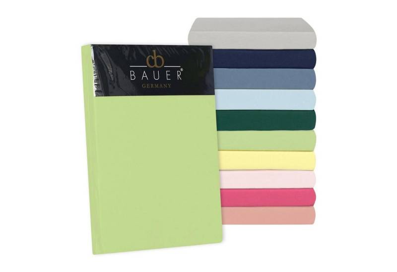 Curt Bauer Spannbettlaken, Mako Satin, (1 Stück) von Curt Bauer