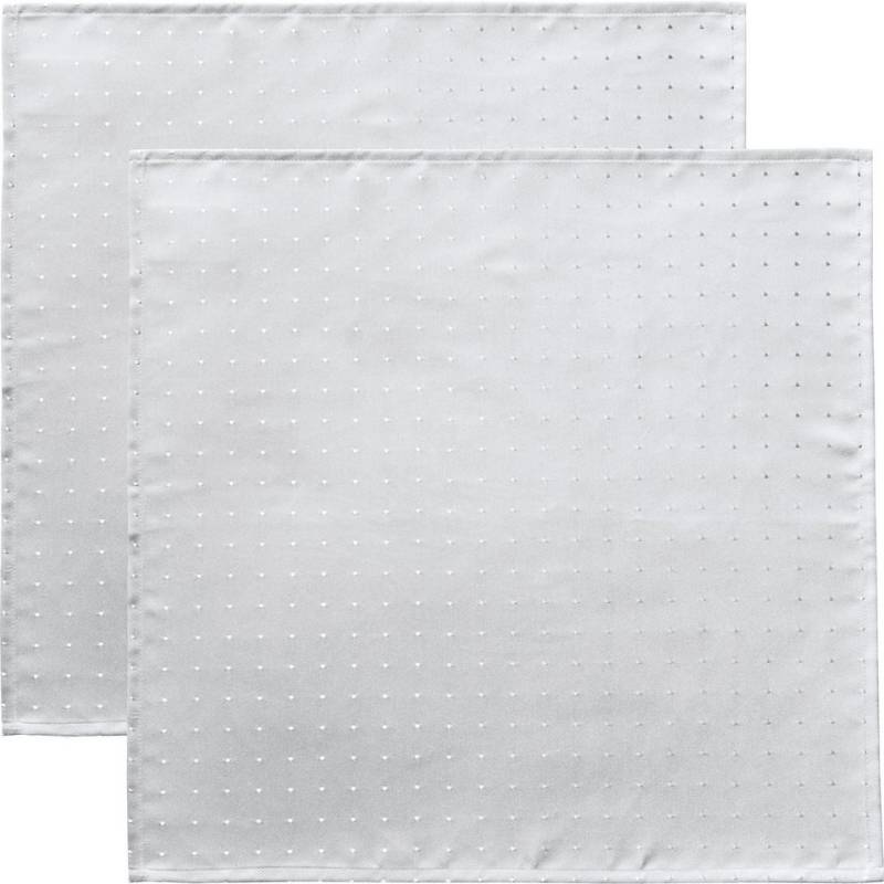 Curt Bauer Stoffserviette Serviette "Petito" 2er-Pack, fleckabweisend Uni: mit Punktedessin Curt Bauer Stoffserviette Serviette "Petito" 2er-Pack, fleckabweisend Uni: mit Punktedessin von Curt Bauer
