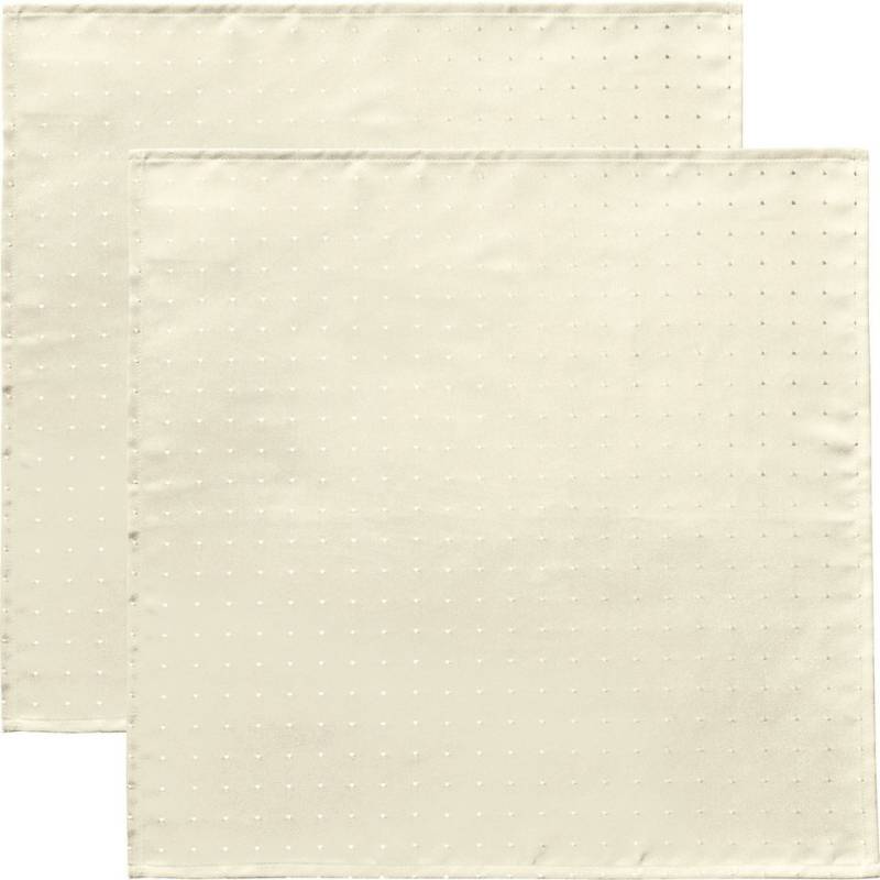 Curt Bauer Stoffserviette Serviette "Petito" 2er-Pack, fleckabweisend Uni: mit Punktedessin Curt Bauer Stoffserviette Serviette "Petito" 2er-Pack, fleckabweisend Uni: mit Punktedessin von Curt Bauer
