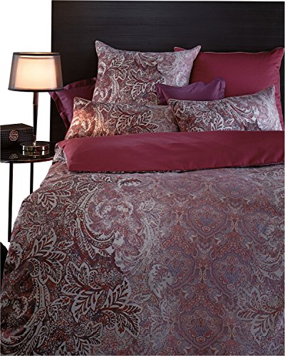 Curt Bauer Yelena 6196 Mako-Satin Kissenbezug 80x80 1215-amethyst von Curt Bauer