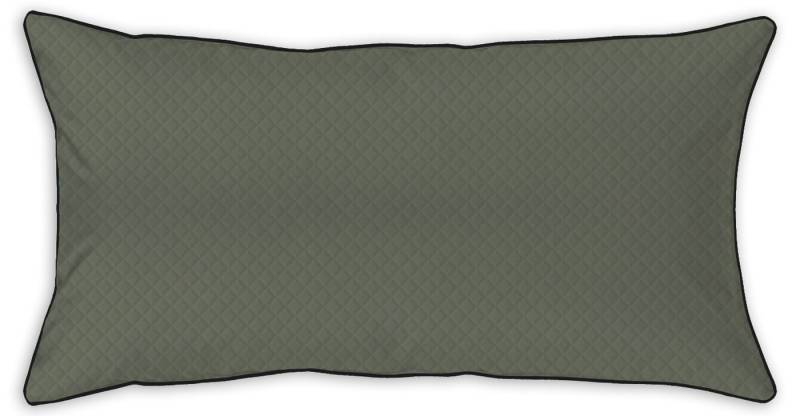 Kissenhülle Mako-Brokat-Damast Arezzo olive 70 cm x 90 cm, Curt Bauer (1 Stück) von Curt Bauer