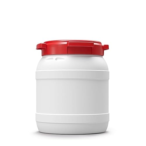 15 Liter Kunststoff Tonne wasserdicht Weithalsfass Drehdeckelfass von Curtec