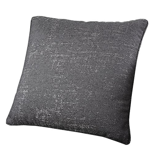 Curtina Kissen, Polyester, Graphit, Cushion (Filled): 43 x 43cm von Curtina