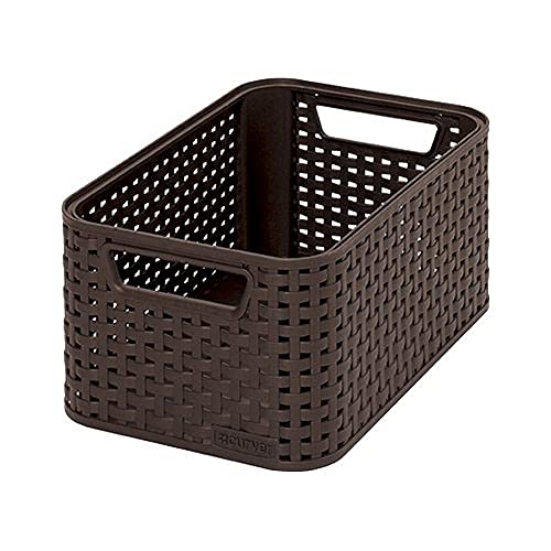 Curver 03614-210-00 Aufbewahrungsbox Style S, 7 L, Dunkelbraun von Curver