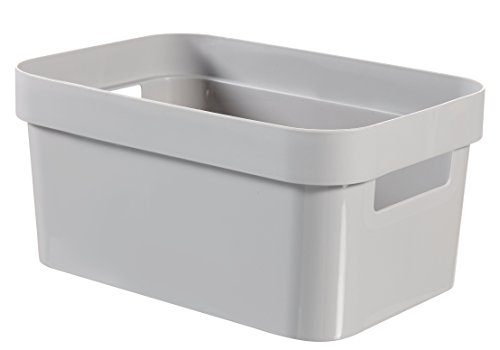 CURVER Infinity Box 4,5L Aufbewahrungsbox, Plastik, grau, 26 x 17.5 x 12.3 cm von Curver