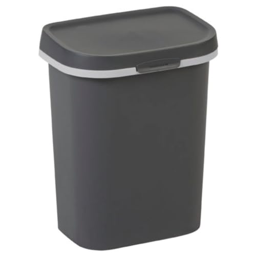 Curver Mistral Flat 10 Liter Bin a, Plastik, Grey, 1.1000000000000001 x 1.1000000000000001 cm von Allibert