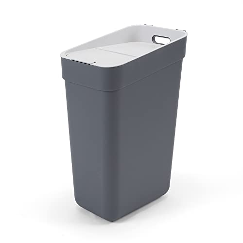 CURVER Ready to Collect Recycling-Abfalleimer, 30 l, Dunkelgrau von Curver