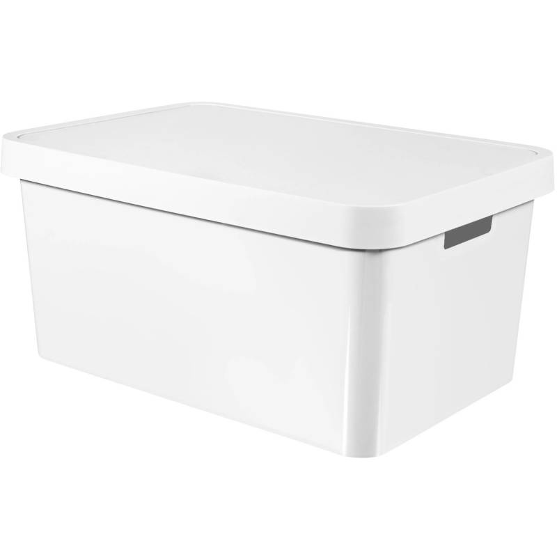 Curver 3er Set Infinity Box mit Deckel 45 l Weiß von Curver