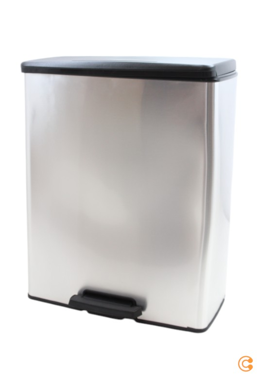 Curver Deco Bin Slim 254619 Mülleimer 52 L 486x615x284mm Eimer Siehe Text/Foto C-Ware von Curver