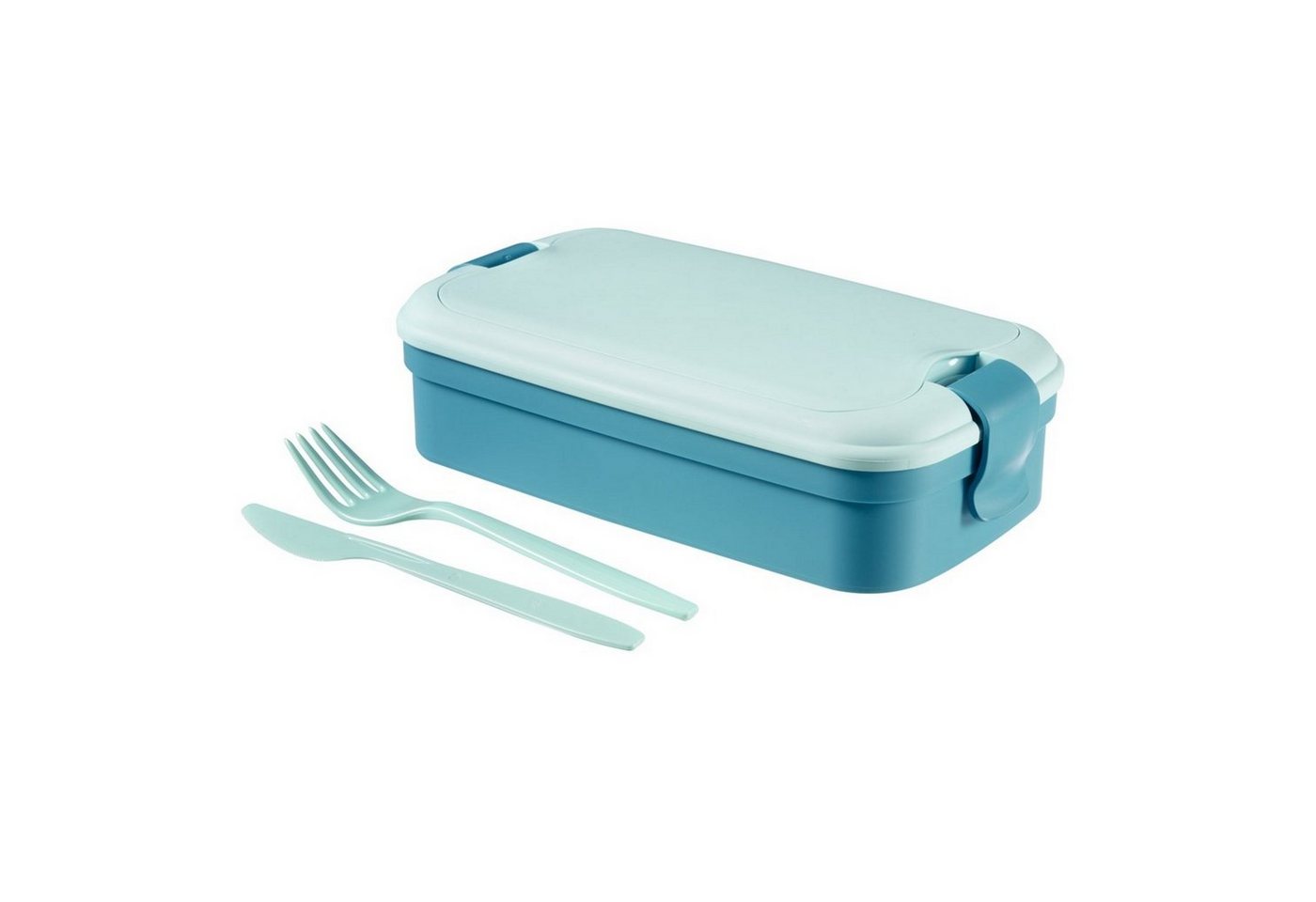 Curver Lunchbox, Schachtel Box mit Besteck Lunch & Go von Curver