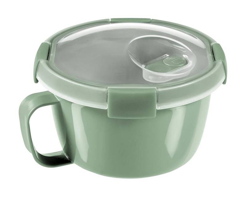 Curver Mikrowellenbehälter Smart To Go Eco, (inkl. Deckel), 100% Recycling-Kunststoff, grün von Curver