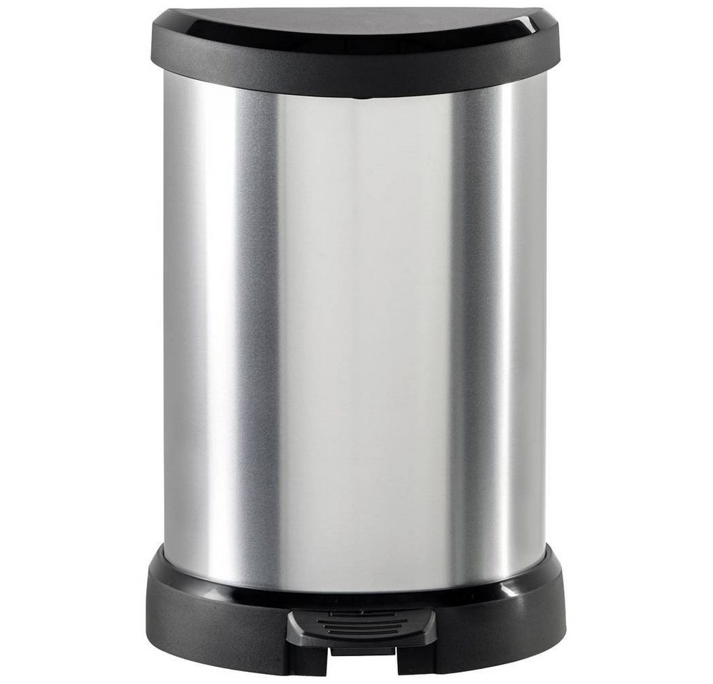 Curver Mülleimer METALLIC'S 15 L mit Pedal, / metallic 240568 von Curver