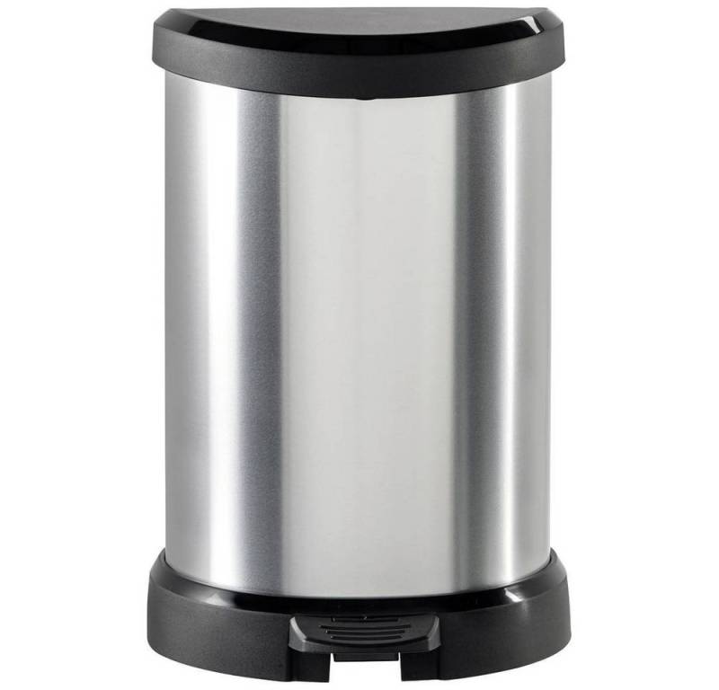 Curver Mülleimer METALLIC'S 15 L mit Pedal, / metallic 240568 von Curver