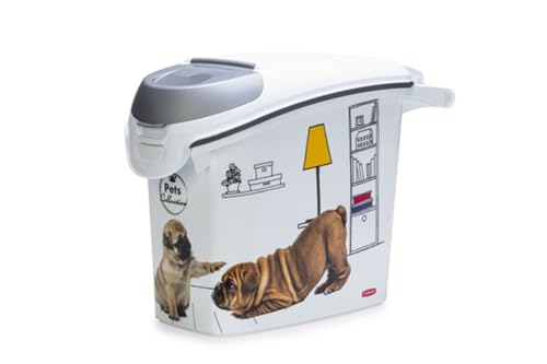 Curver PetLife Futter-Container 6 kg /15 L Trockenfutterbehälter für Hunde Futterbehälter 23 x 50 x 36 cm Curver PetLife Futter-Container 6 kg /15 L Trockenfutterbehälter für Hunde Futterbehälter 23 x 50 x 36 cm von Keter