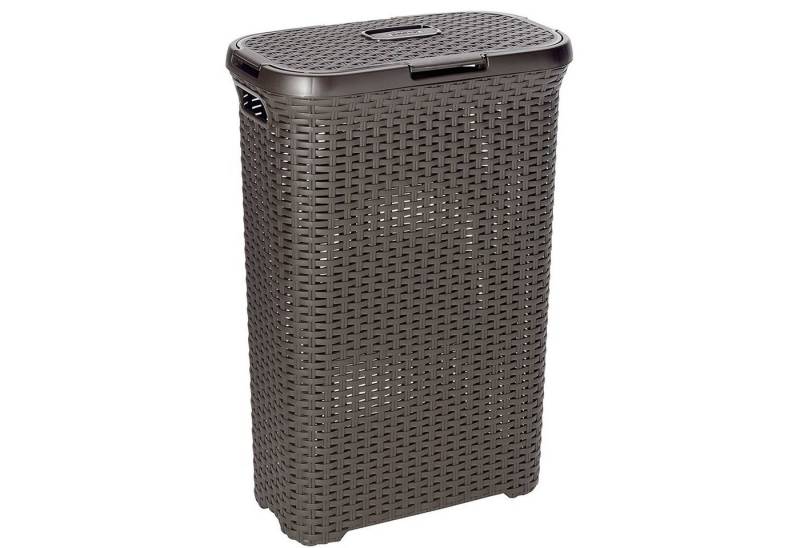 Curver Wäschekorb, Wäschekorb Natural Style 40L von Curver