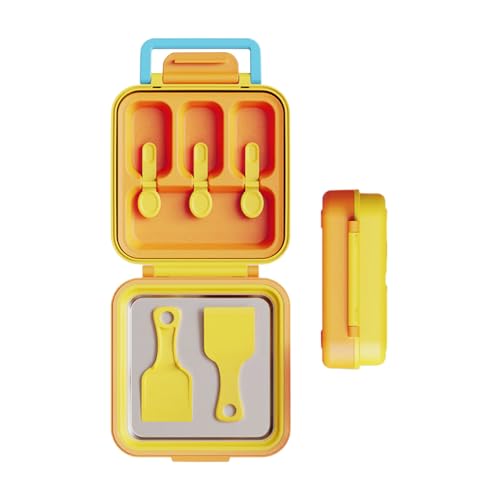 Cushangty Am Stiel Formen - 2-in-1 Wiederverwendbarer Roll-Maker + Joghurtrolle Tablett | Einfache Entnahme Dessert Werkzeug Platzsparende Joghurt Rolle Backform Küchenhelfer Für Hausgemachte von Cushangty