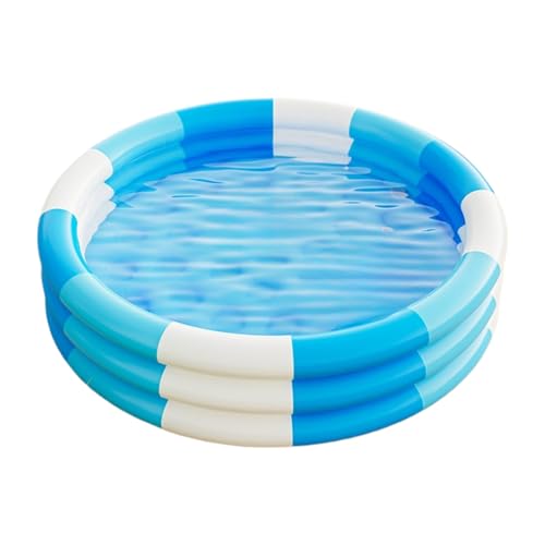 Cushangty Aufblasbarer Swimmingpool - Aufblasbare Familienpools,Wasserspielzeug Für Draußen Garten Baby Familie Camping Terrasse von Cushangty
