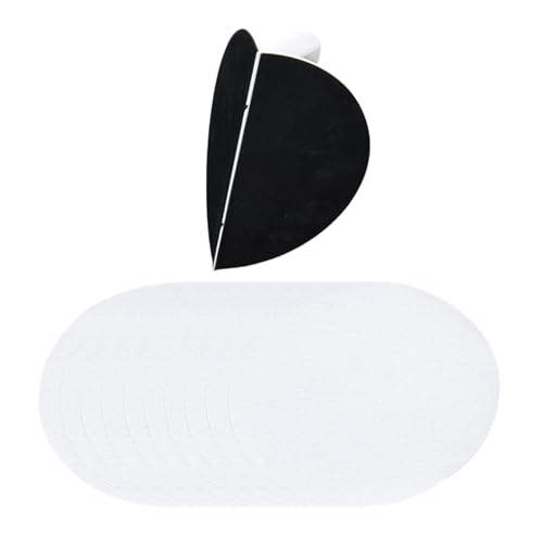 Cushangty Konturen Schleifklotz - Eckenschleifer - Ergonomisch Leichtes Halbrund Schleifwerkzeug Mit Klebepad Für Möbel Metall Glas Boden Cushangty Konturen Schleifklotz - Eckenschleifer - Ergonomisch Leichtes Halbrund Schleifwerkzeug Mit Klebepad Für Möbel Metall Glas Boden von Cushangty