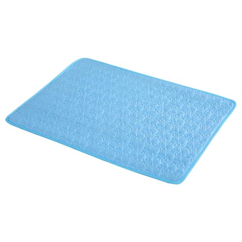 Cushangty Kühlmatte für Haustiere - Kühlkissen Für Hunde Und Katzen | Waschbare Schlafmatte Welpenbett Haustierzubehör Für Sommer Couch Reisen Outdoor Boden Camping Autositze Indoor von Cushangty